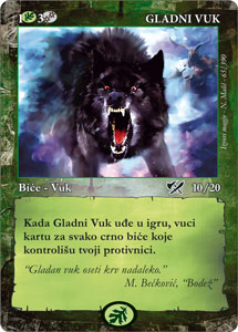 karta: Gladni Vuk